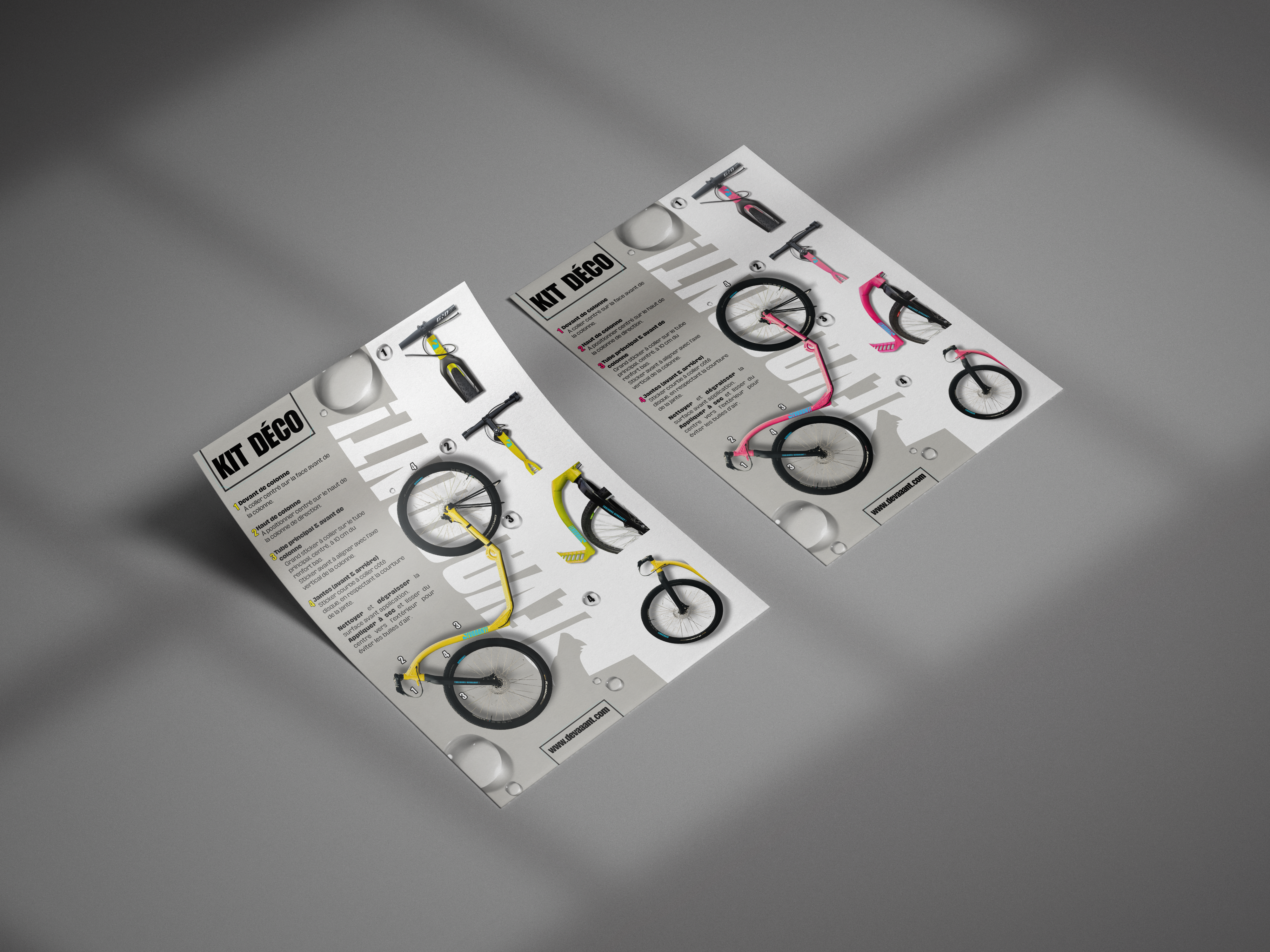 kit deco mockup flyer